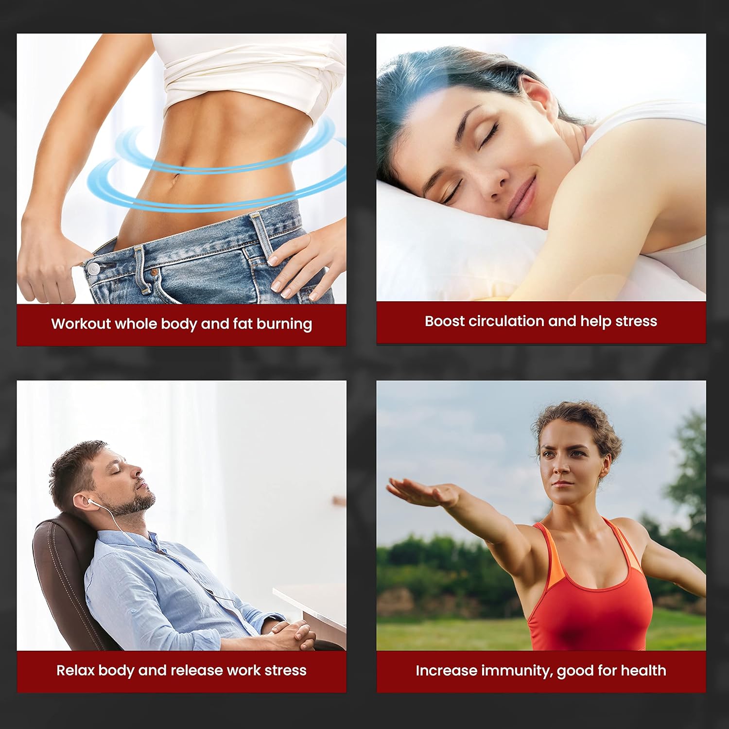 vibration plate exercise machine