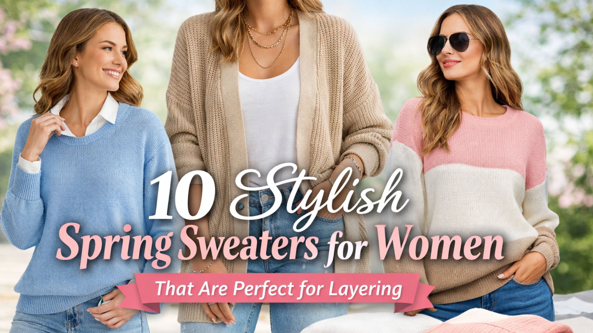 You are currently viewing 10 Stylish Spring Sweaters for Women That Are Perfect for Layering