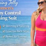 Blooming Jelly Women’s Tummy Control Bathing Suit: The Stylish One-Piece Swimsuit That Flatters Every Body