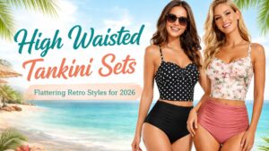 Read more about the article High-Waisted Tankini Sets: The Retro Trend Dominating Swimwear