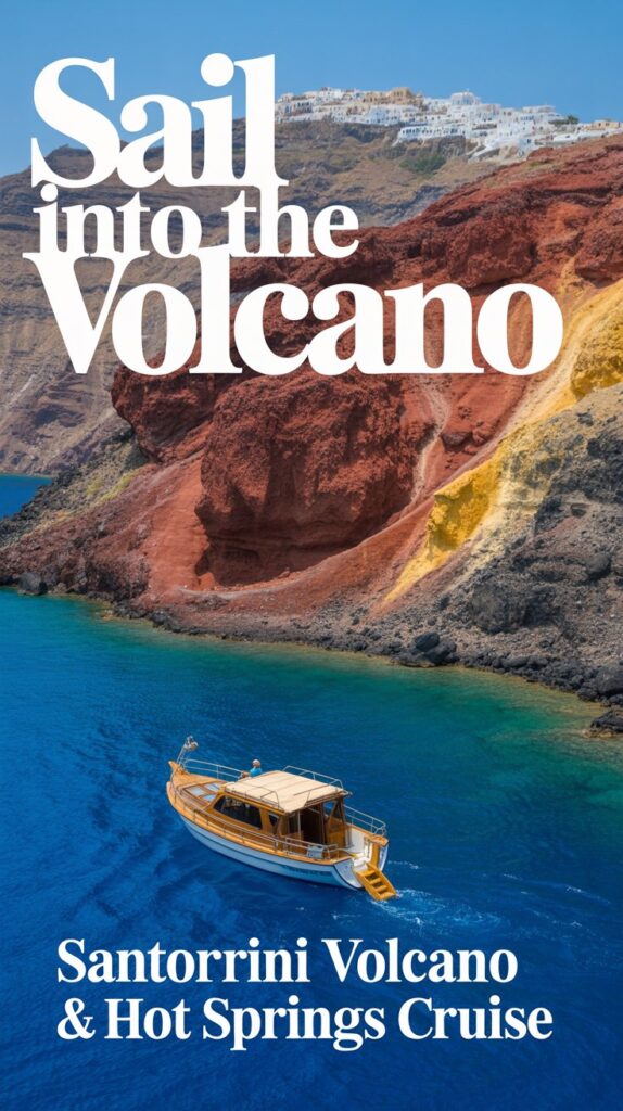Santorini volcano tour