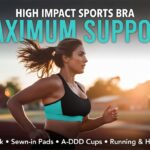 Stop Dreading Your Workout: The Yvette High Impact Sports Bra That Supports Every Cup Size