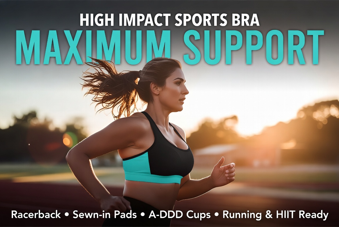 You are currently viewing Stop Dreading Your Workout: The Yvette High Impact Sports Bra That Supports Every Cup Size