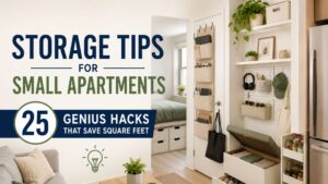 Read more about the article Storage Tips for Small Apartments: 25 Genius Hacks That Save Square Feet