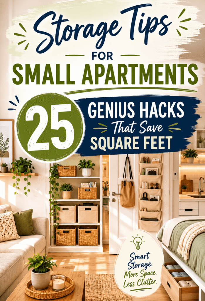 Storage Tips for Small Apartments