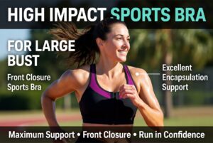 Read more about the article Finally, a High Impact Sports Bra for Large Bust That Actually Works: Yvette Front Closure Review