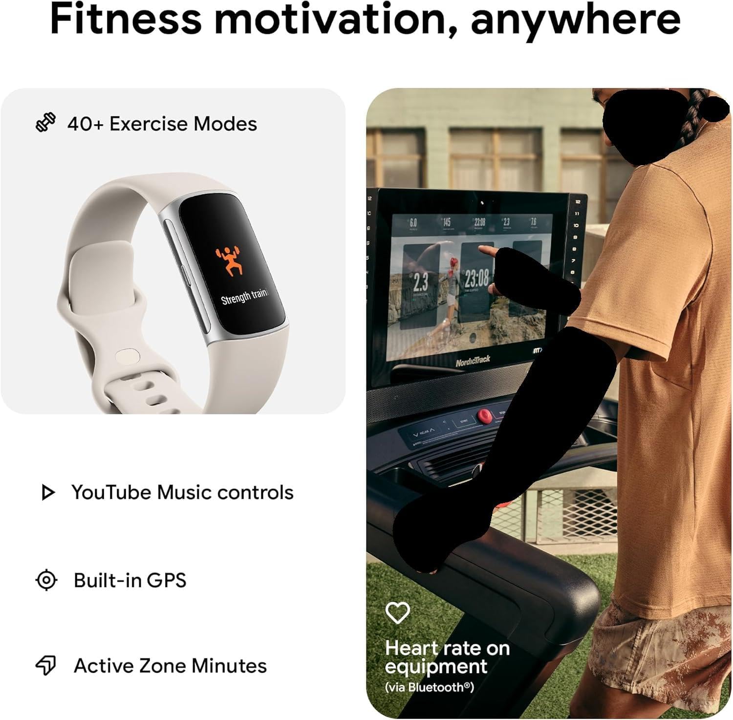 Fitbit Charge 6 fitness tracker — best Father's Day health gift for dads on Amazon