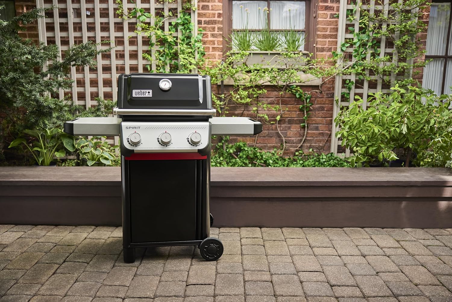 Weber Spirit II E-310 three-burner gas grill for backyard BBQ