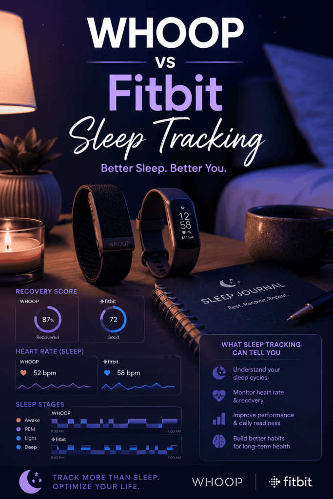 WHOOP vs Fitbit Which Fitness Tracker Wins - WHOOP vs Fitbit heart rate monitoring accuracy comparison during exercise