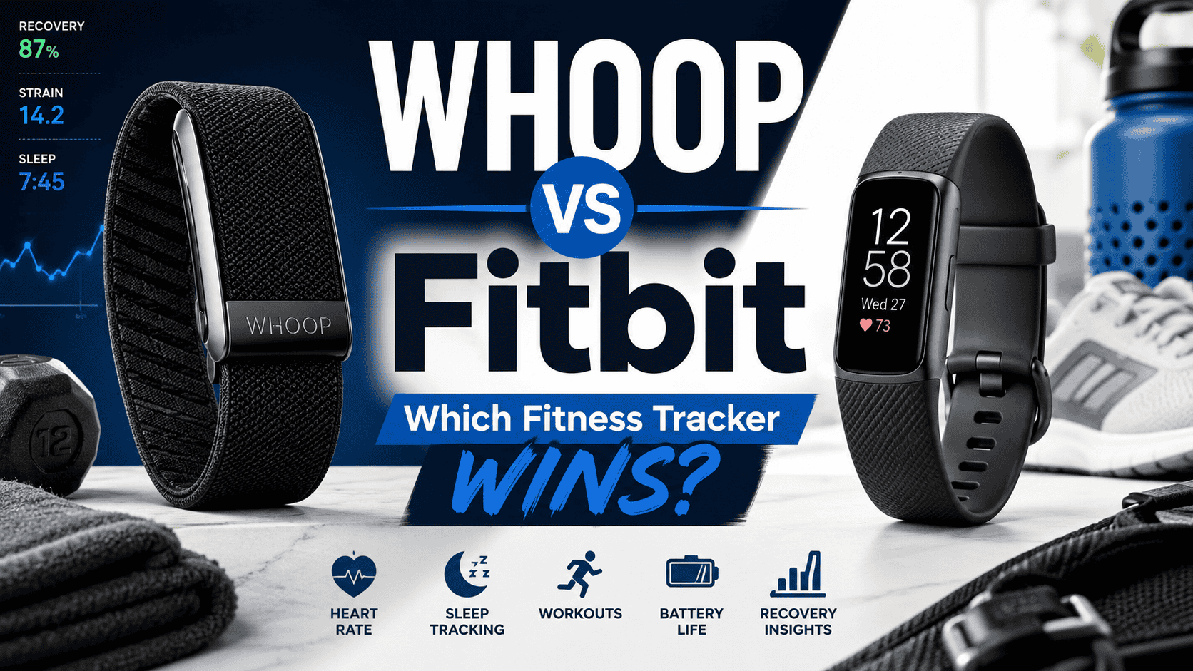 You are currently viewing WHOOP vs Fitbit: Which Fitness Tracker Wins?