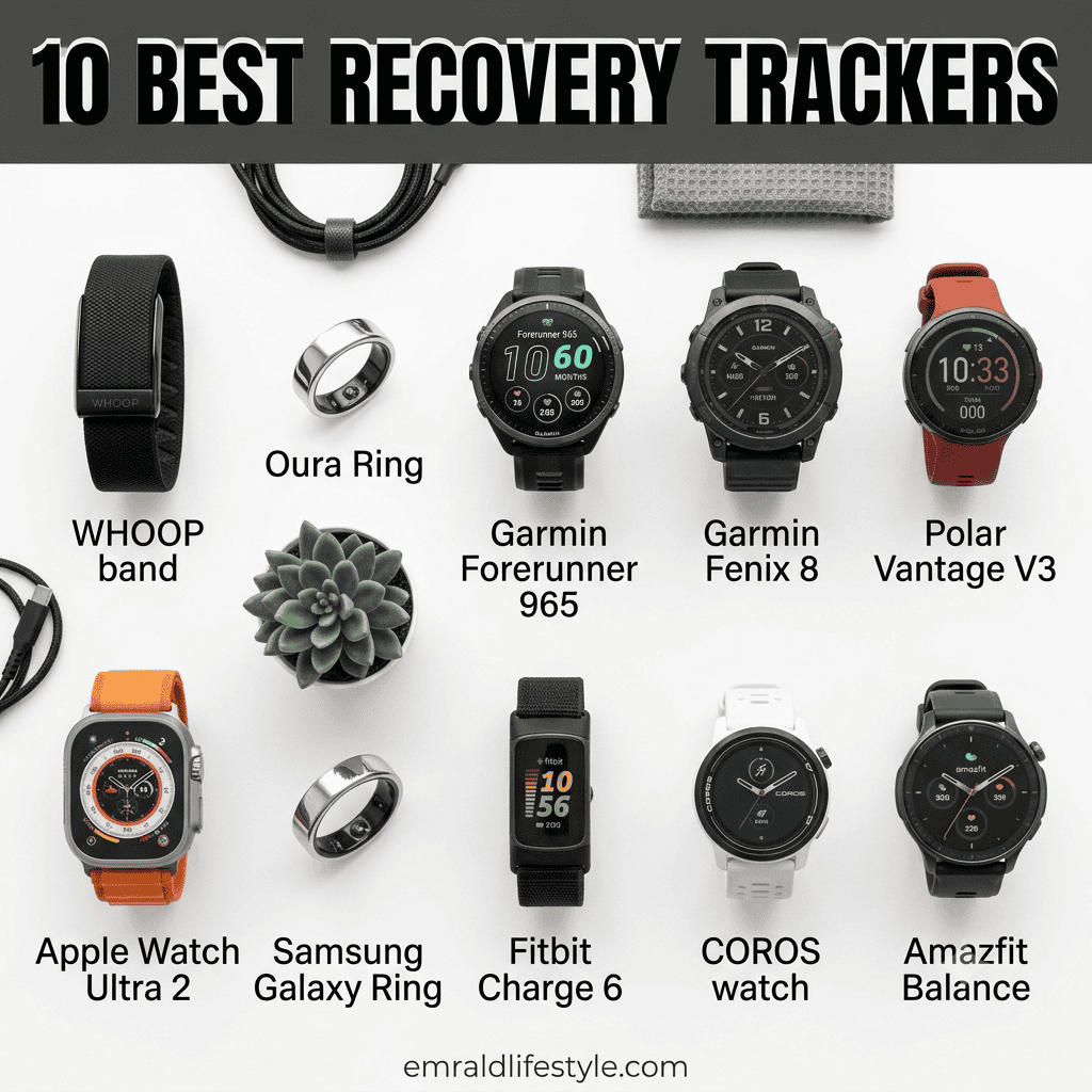 10 Best Recovery Trackers to Optimize Performance, Sleep, and Health