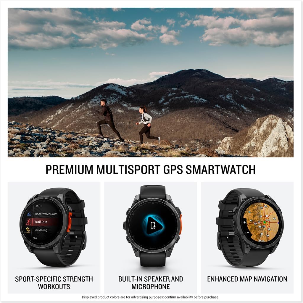 Garmin fēnix® 8 – 47mm, AMOLED, Premium Multisport GPS Smartwatch