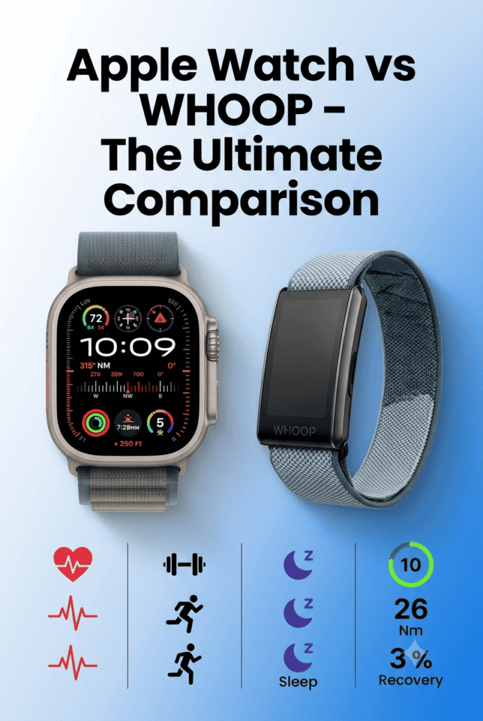 Apple Watch vs WHOOP Which Wearable Is Better for Health and Fitness Tracking
