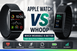 Read more about the article Apple Watch vs WHOOP: Which Wearable Is Better for Health and Fitness Tracking?