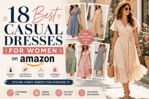Read more about the article Best Casual Dresses for Women on Amazon: 18 Stylish Picks You’ll Want to Wear Every Day