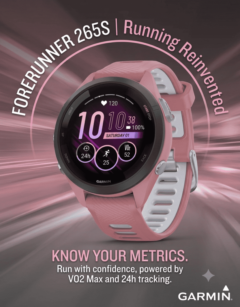 Garmin Forerunner 265 GPS Running Watch