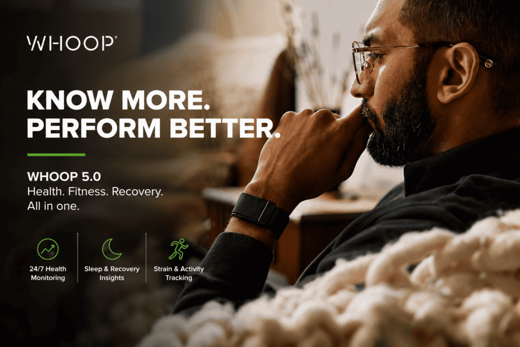 WHOOP 4.0 Fitness Tracker (with Band)