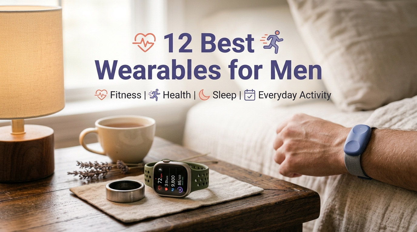 You are currently viewing 12 Best Wearables for Men for Fitness, Health, Sleep & Everyday Activity