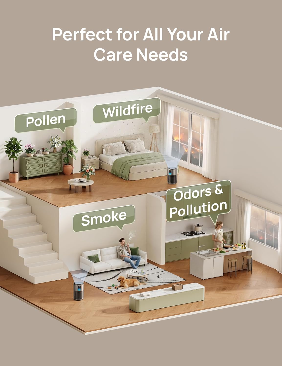 pet odor eliminator air purifier