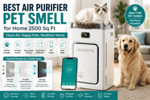 Read more about the article Best Air Purifier Pet Smell: Does This 2,500 Sq Ft Model Work?