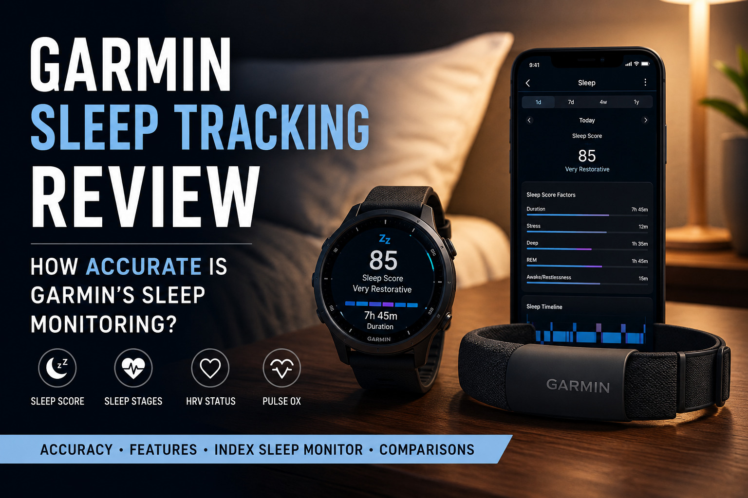You are currently viewing Garmin Sleep Tracking Review: How Accurate Is Garmin’s Sleep Monitoring?