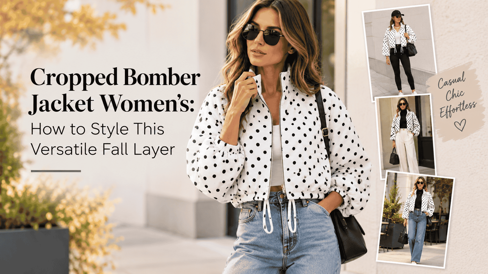 You are currently viewing Cropped Bomber Jacket Women’s: How to Style This Versatile Fall Layer