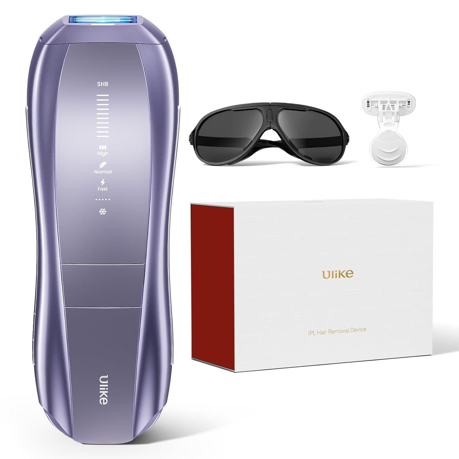 Ulike laser hair removal IPL hair removal device shown on a clean white background
