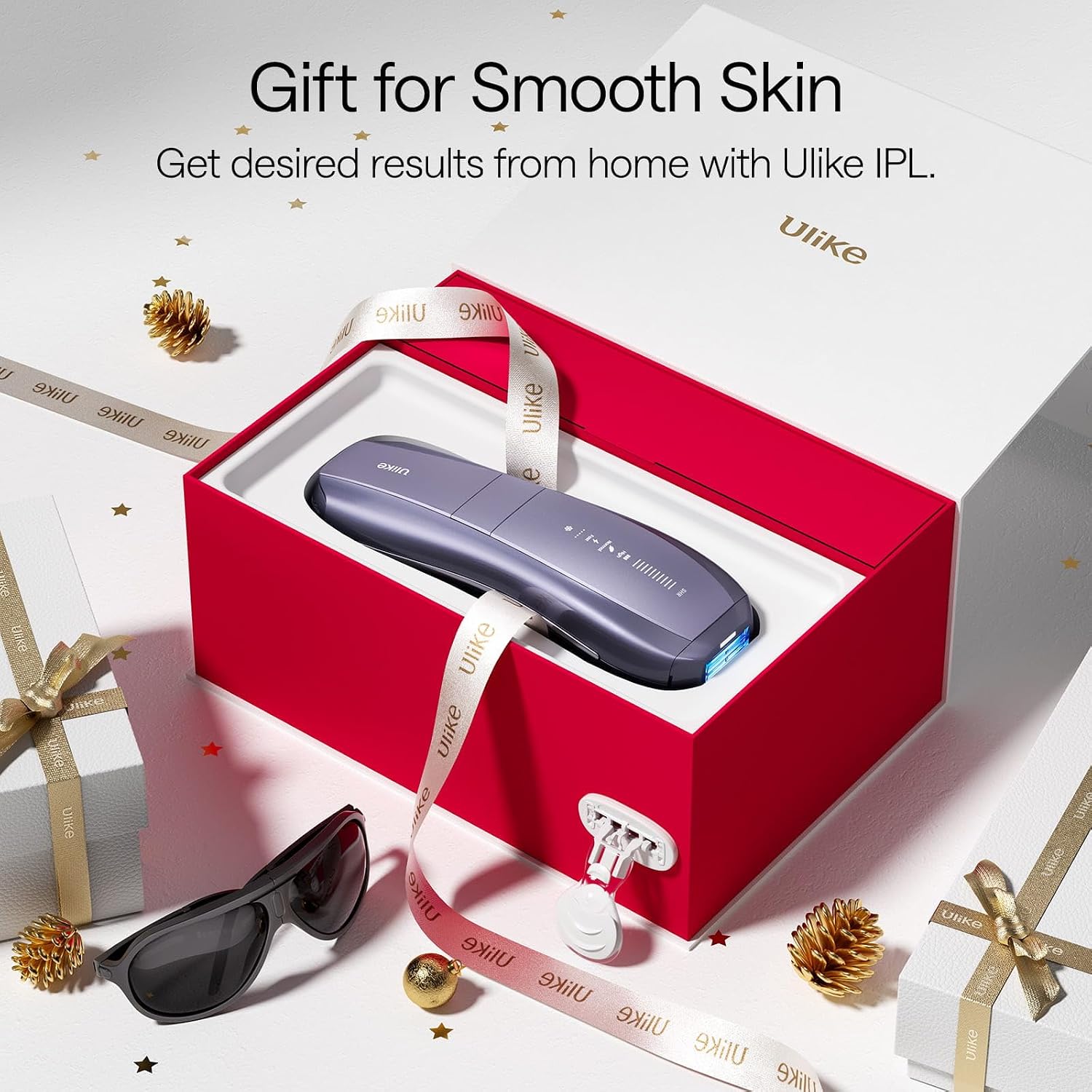 The Ulike laser hair removal as a gift packege