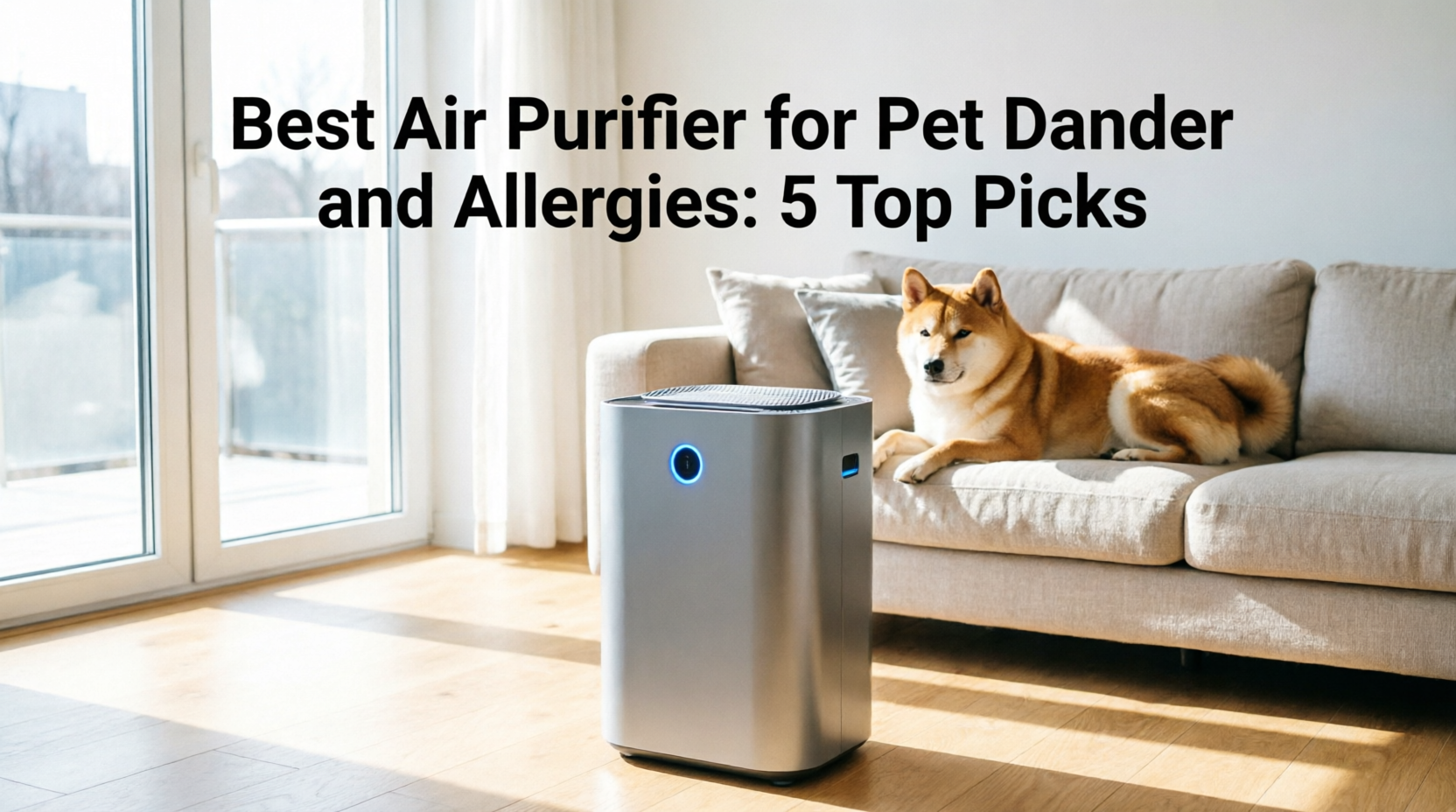 You are currently viewing Best Air Purifier for Pet Dander and Allergies: 5 Top Picks