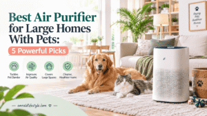 Read more about the article Best Air Purifier for Large Homes With Pets: 5 Powerful Picks