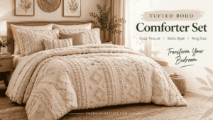 Read more about the article Tufted Boho Comforter Set: What to Know Before Buying