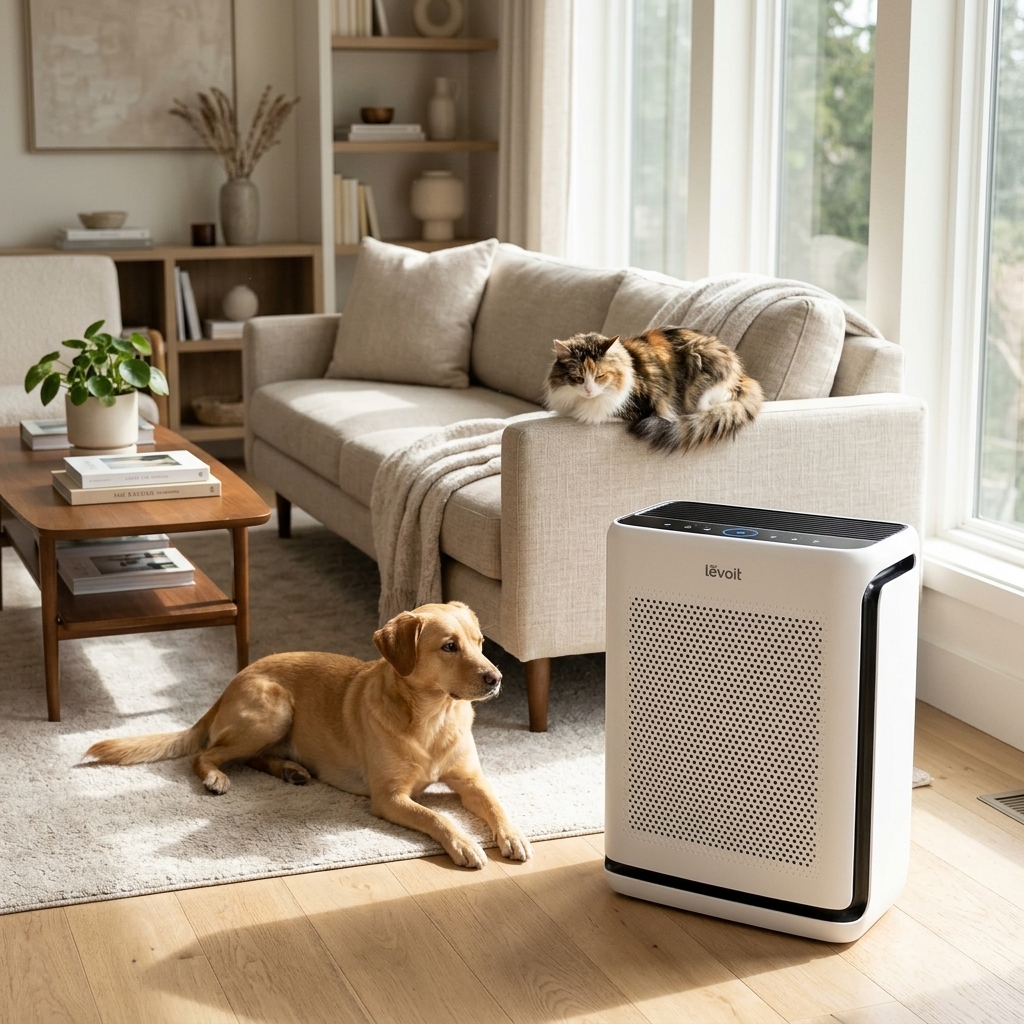 LEVOIT Smart Pet Air Purifier for Home Pets Large Room, Vital Pet Pro