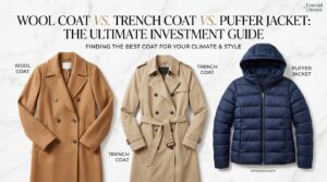 Read more about the article Wool Coat vs. Trench Coat vs. Puffer Jacket: Which is the Best Investment?